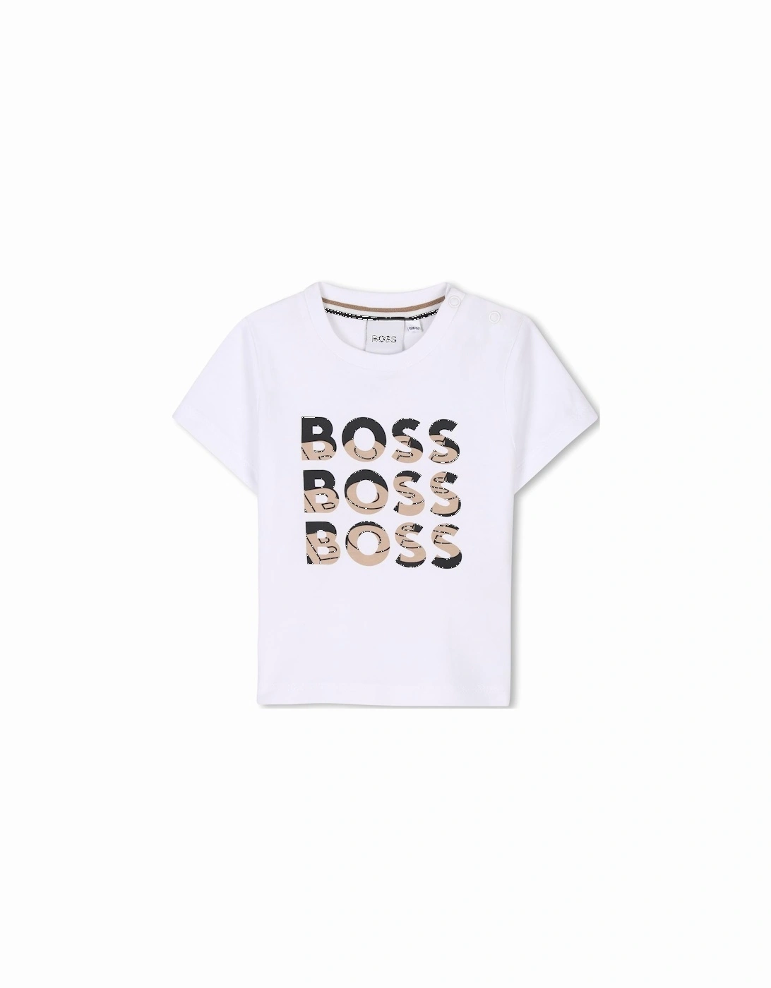 BOSS BABY/TODDLER WHITE T SHIRT J52113, 3 of 2