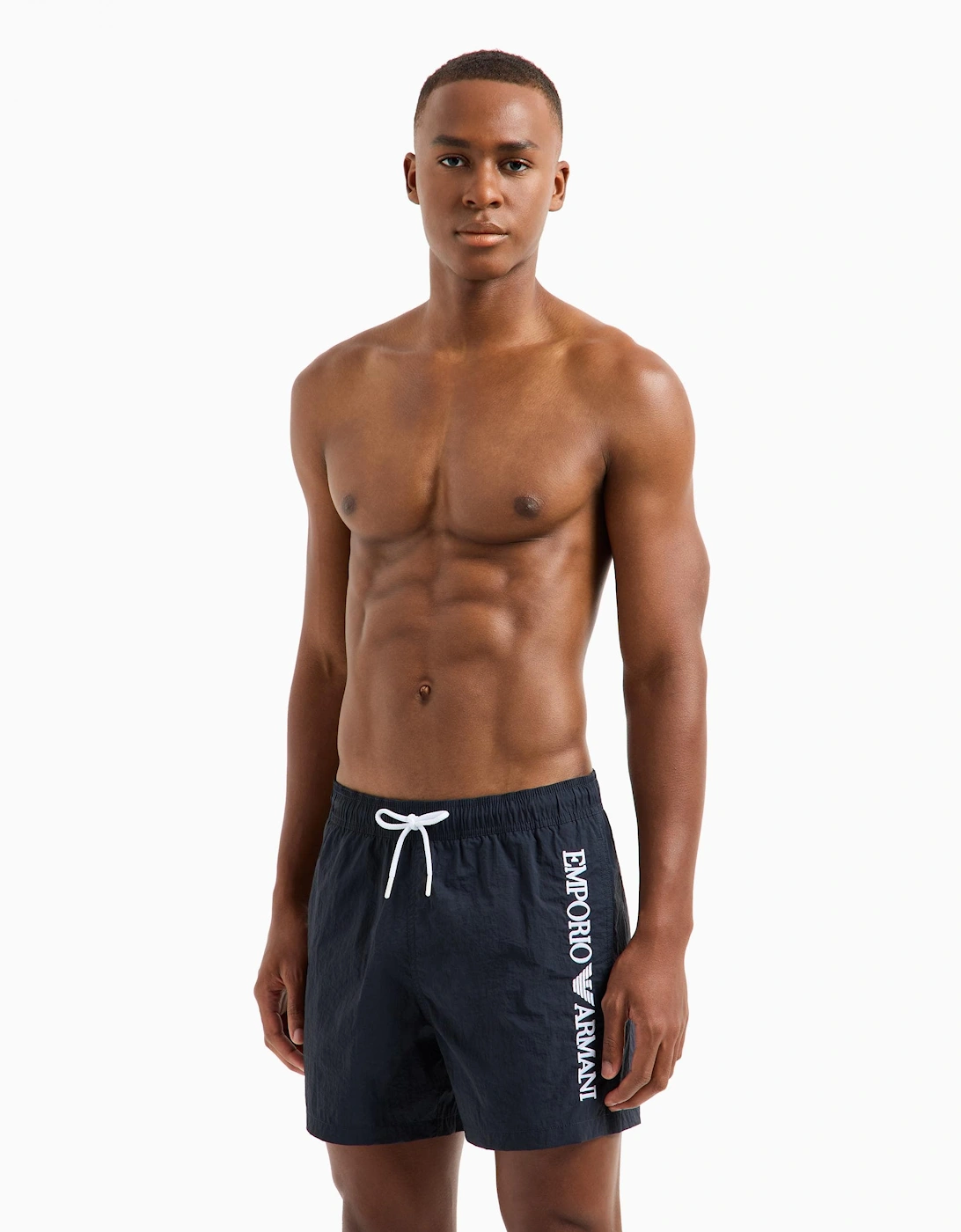 Mens Emporio Armani Mens Swim Shorts EM000583-AF12330 - Black - Size: 33/32/32