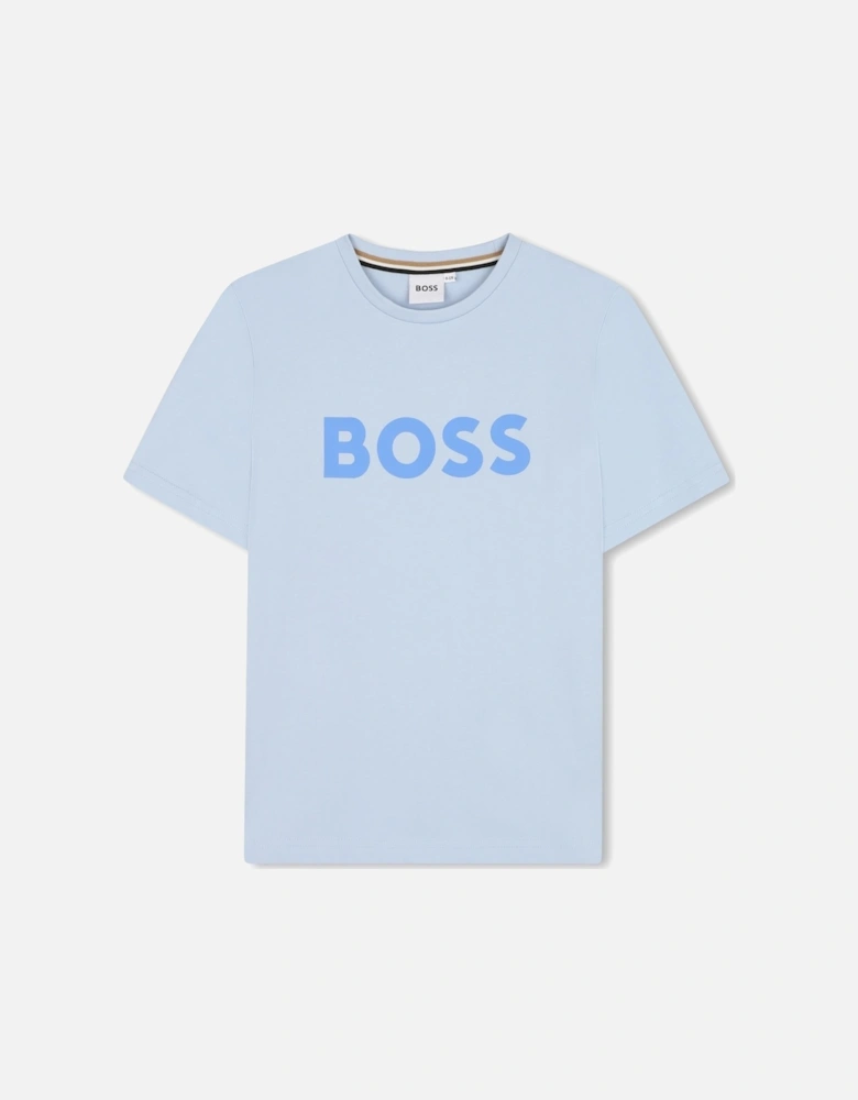 BOSS SKY BLUE T SHIRT J52030