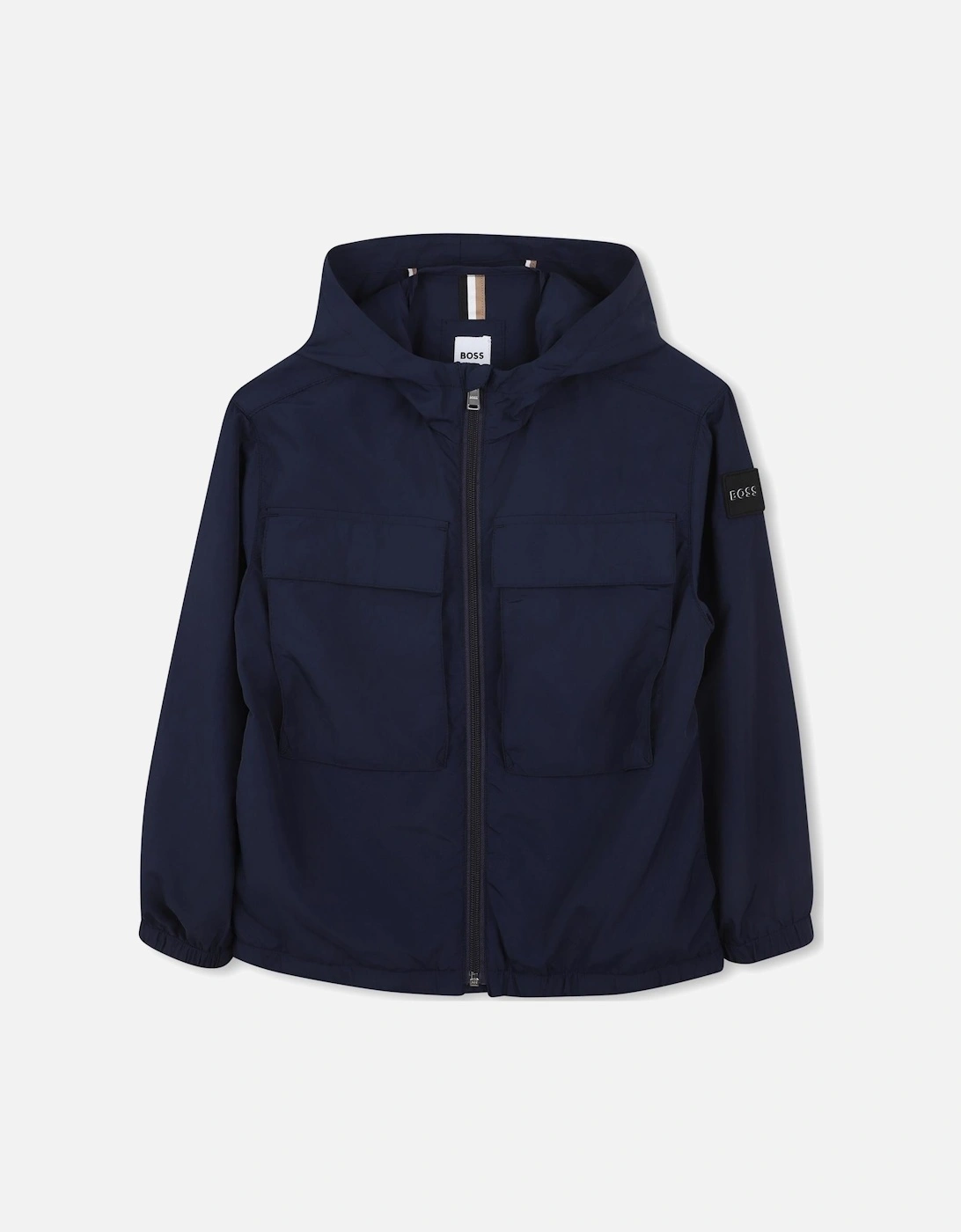 BOSS BOYS NAVY WINDBREAKER J52054, 3 of 2