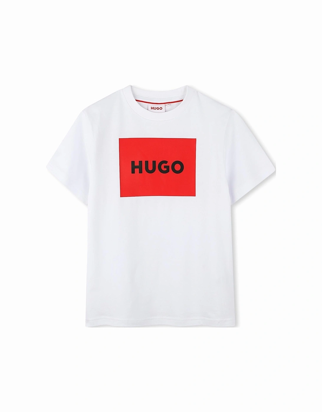 HUGO WHITE/RED T SHIRT G00334, 2 of 1