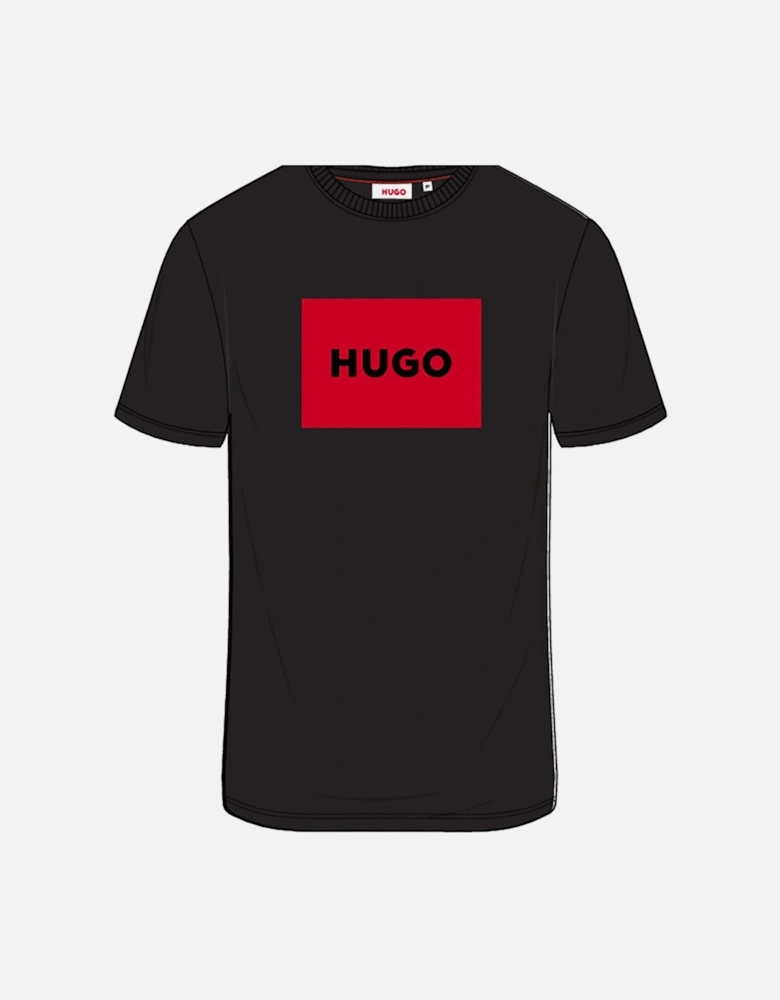 HUGO BLACK/RED T SHIRT G00334