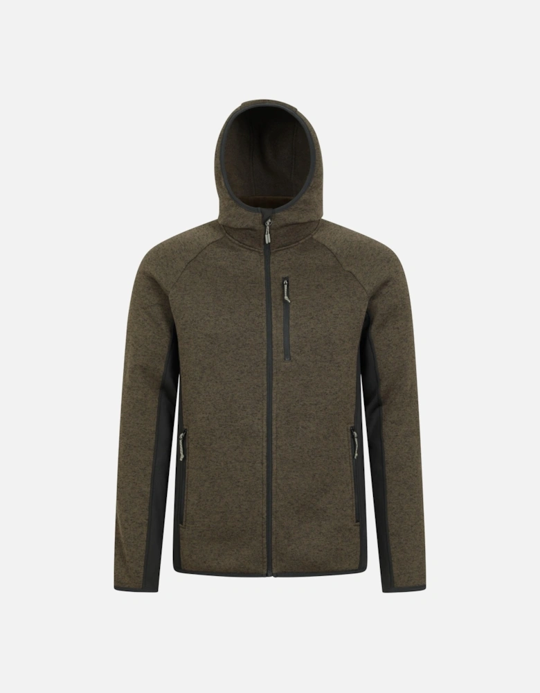 Mens Treston Fleece Hooded Hoodie