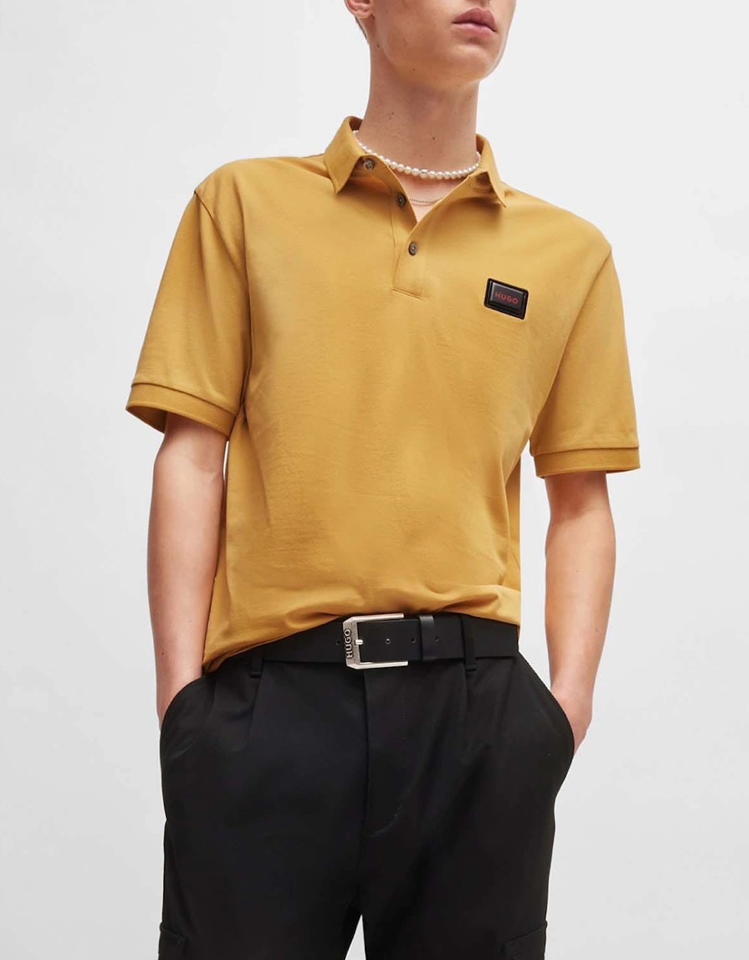 Dereso Jelly Logo Label Polo Shirt