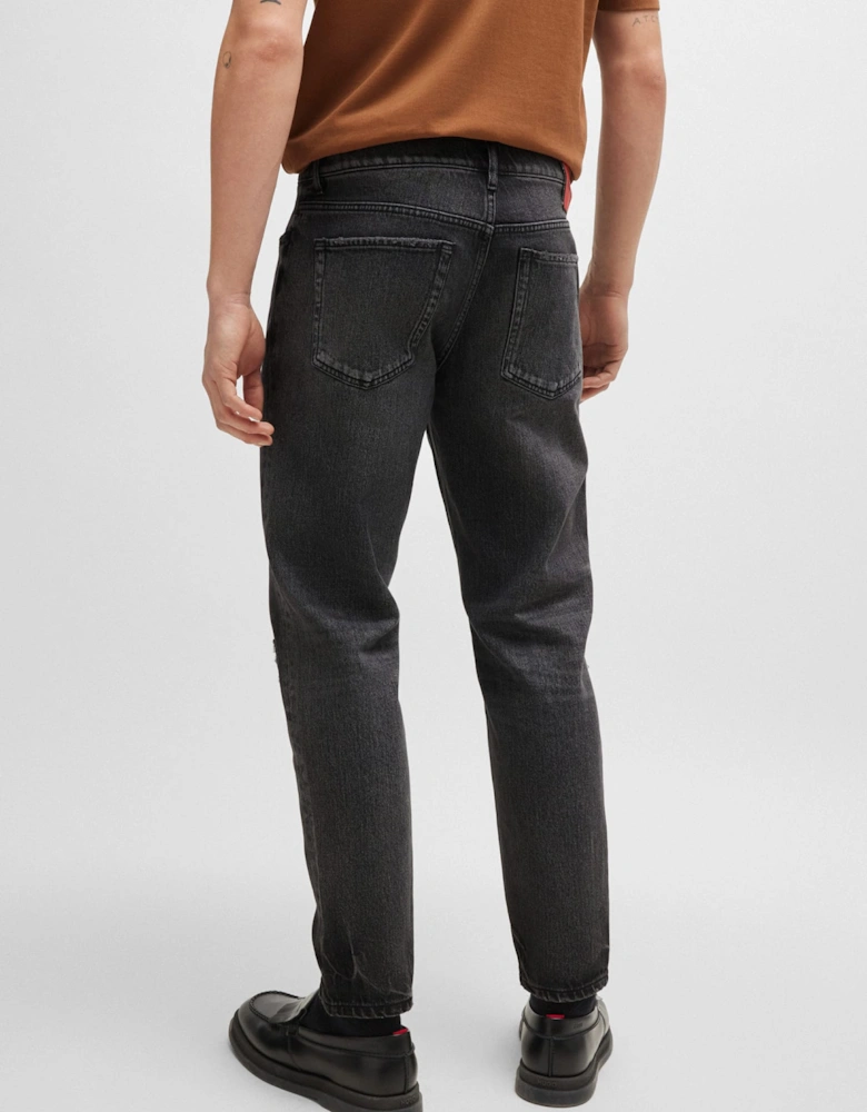 Tapered-Fit Jeans