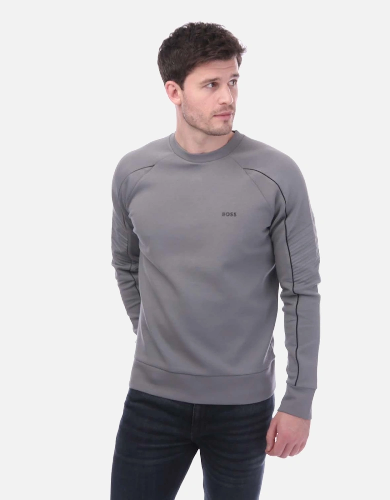 Regular-Fit Sweatshirt with Embossed Artwork