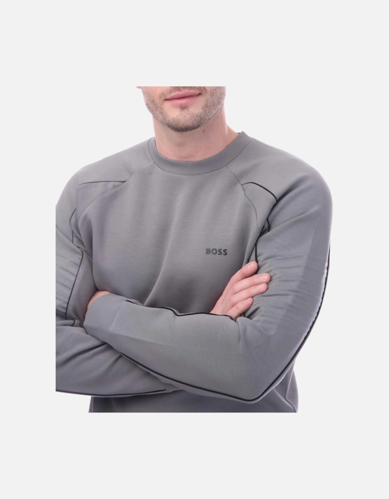 Regular-Fit Sweatshirt with Embossed Artwork