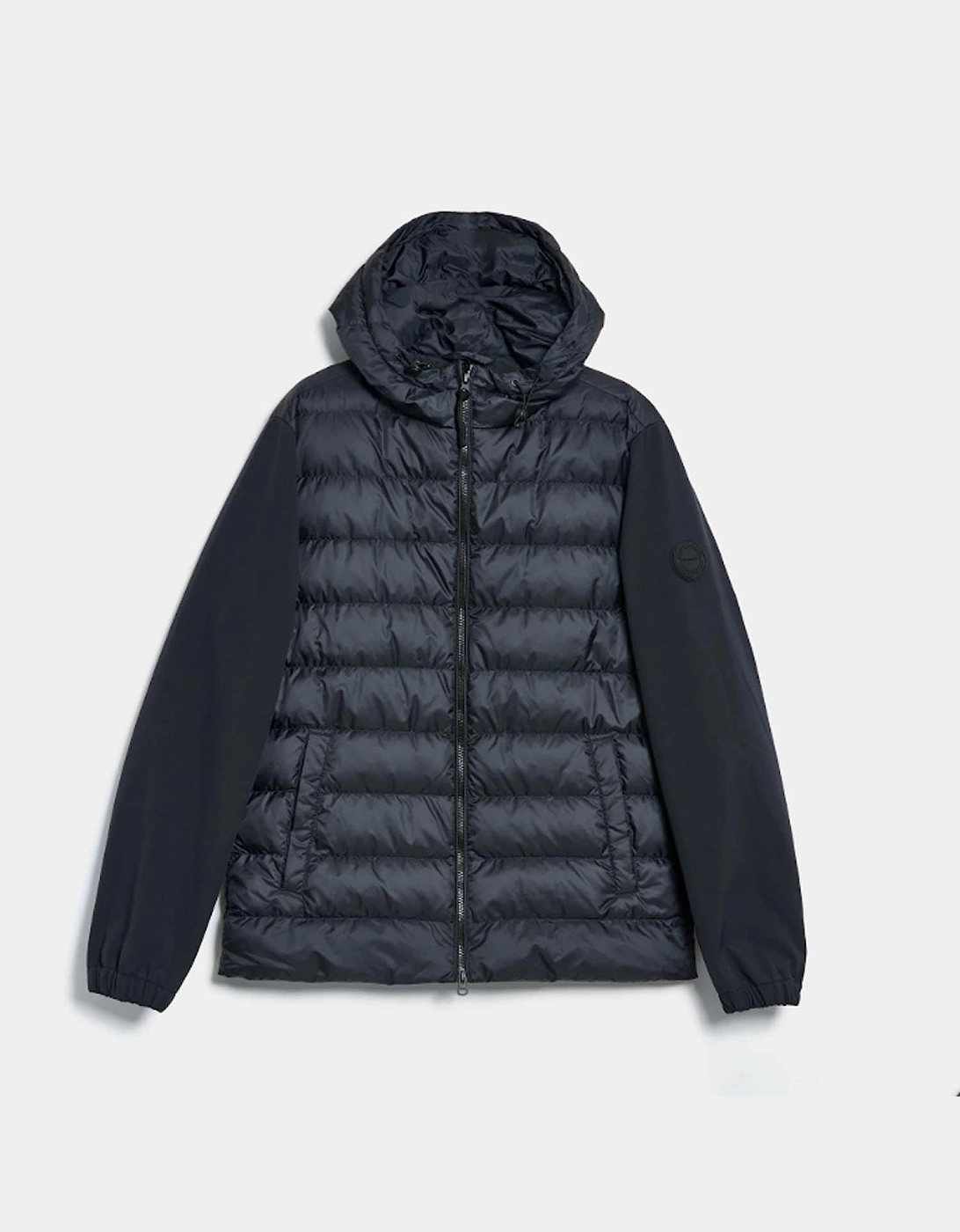 GANT Men's Mixed Soft Shell Jacket - Black - Size: 42/Regular