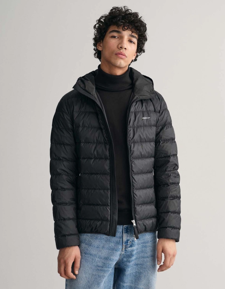 Light Down Hooded Jacket