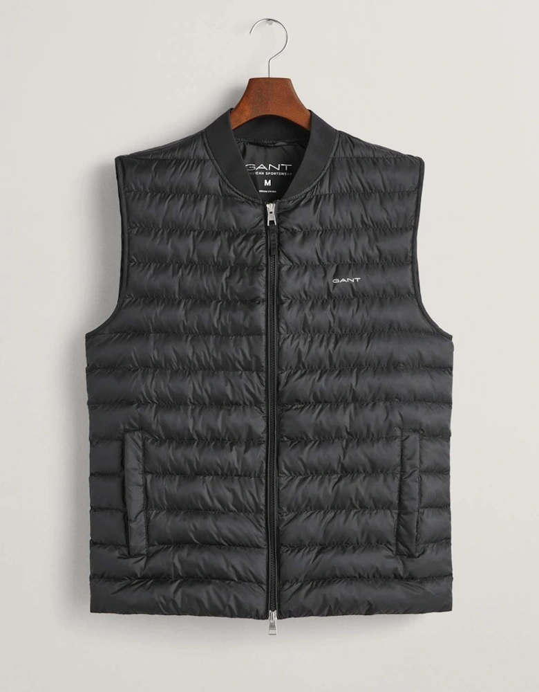 Light Padded Bomber Gilet