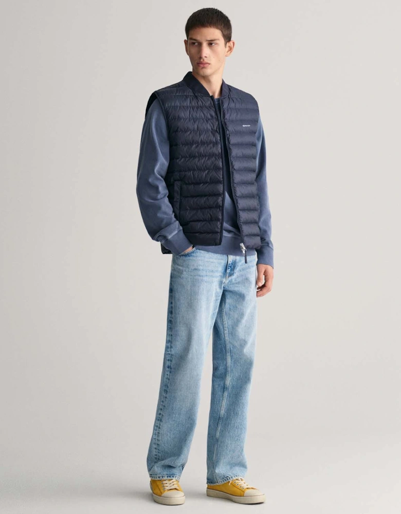 Light Padded Bomber Gilet