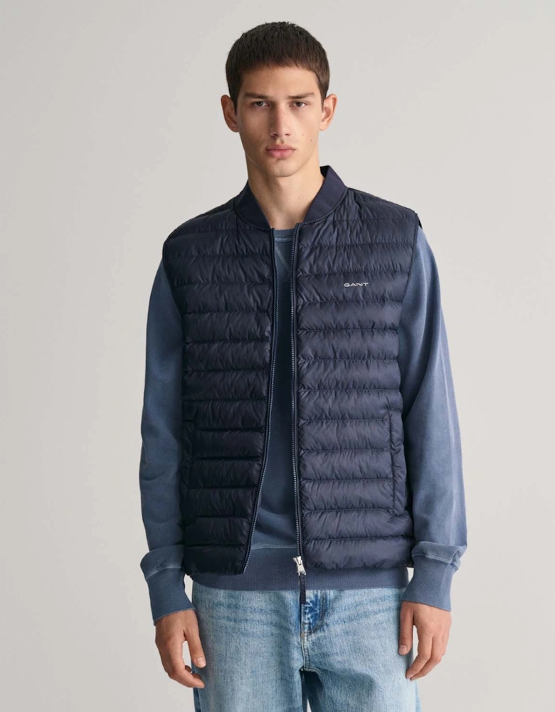 Light Padded Bomber Gilet