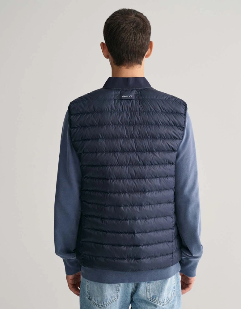 Light Padded Bomber Gilet