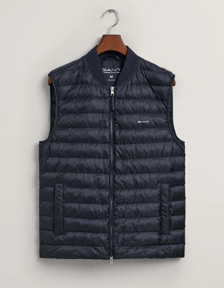 Light Padded Bomber Gilet