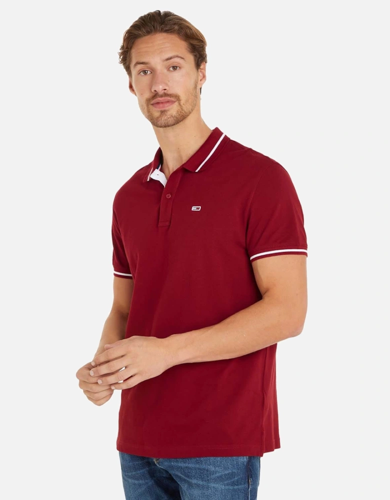 Tipping Collar Regular-Fit Polo Shirt