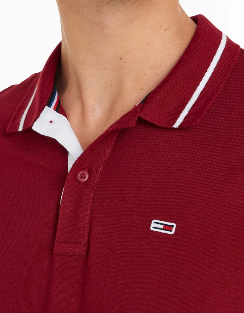 Tipping Collar Regular-Fit Polo Shirt