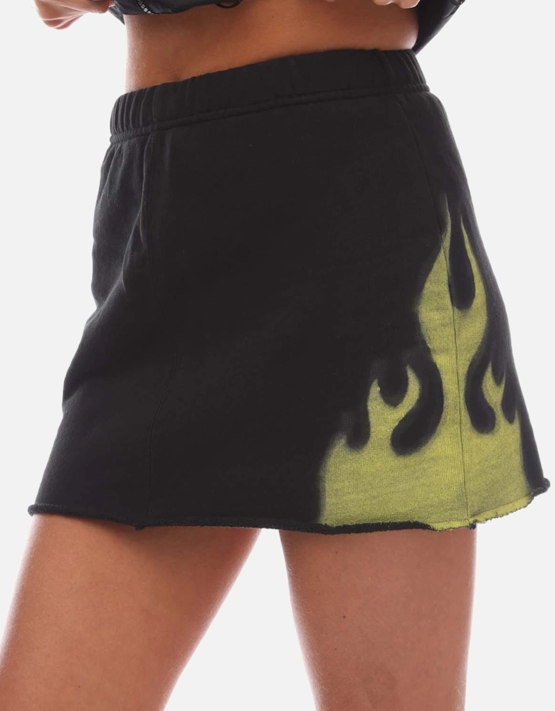 Law Flames Sweat Skirt