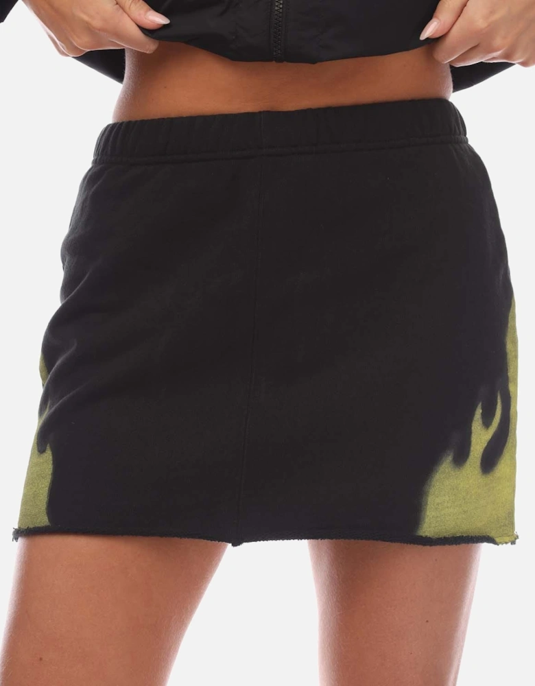 Law Flames Sweat Skirt