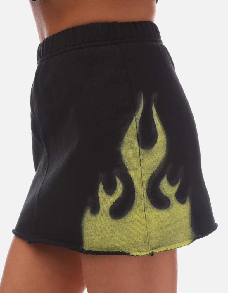 Law Flames Sweat Skirt