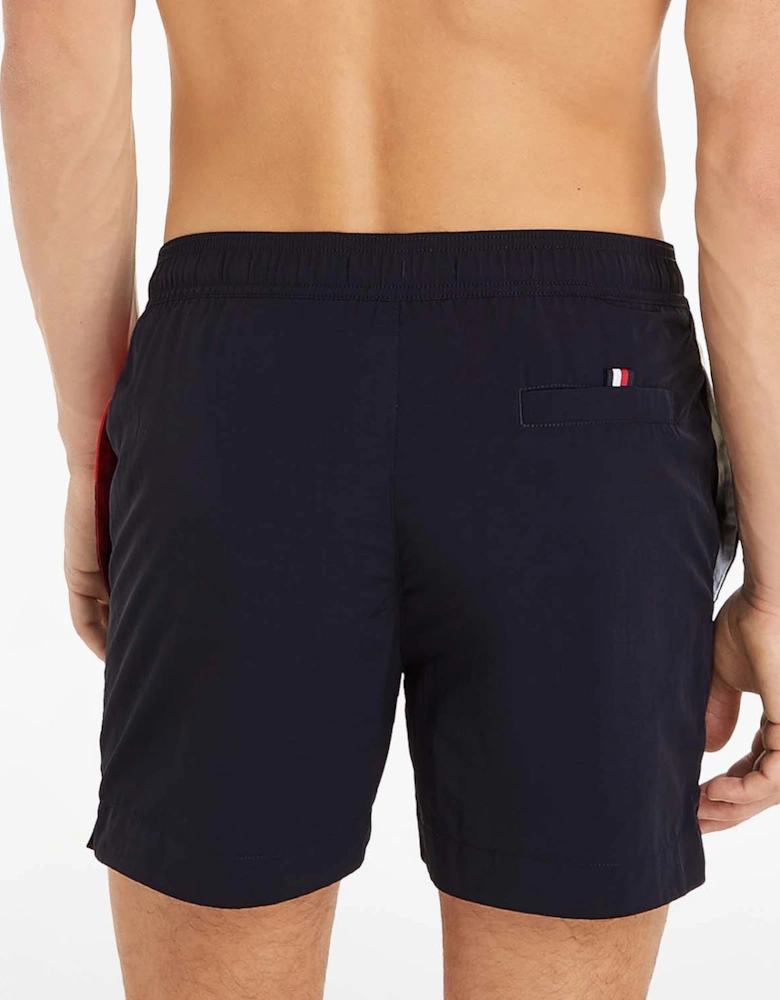 Flag Mid Length Swim Shorts