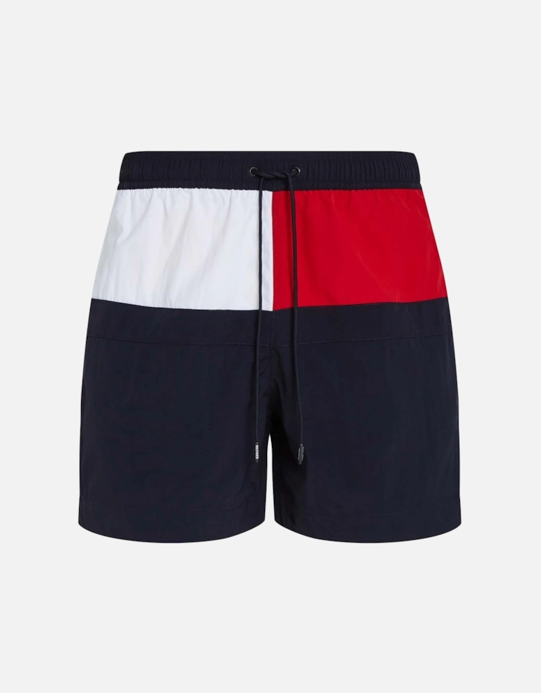 Flag Mid Length Swim Shorts