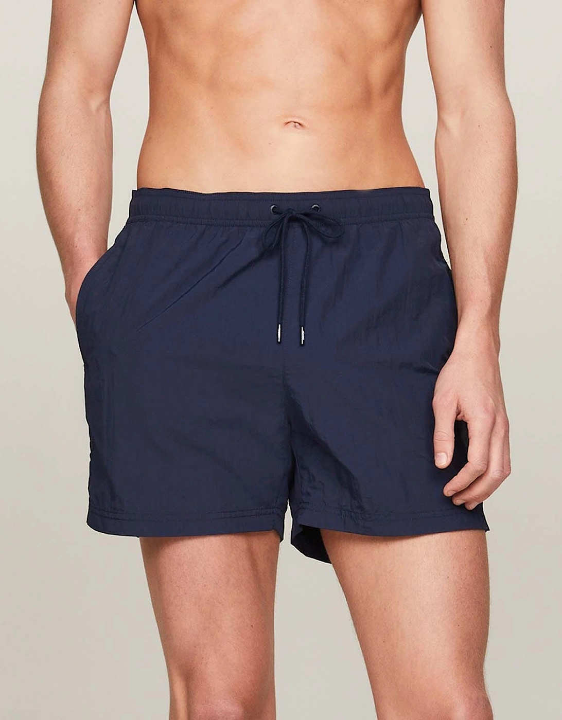 Crinkle Nylon Swim Shorts