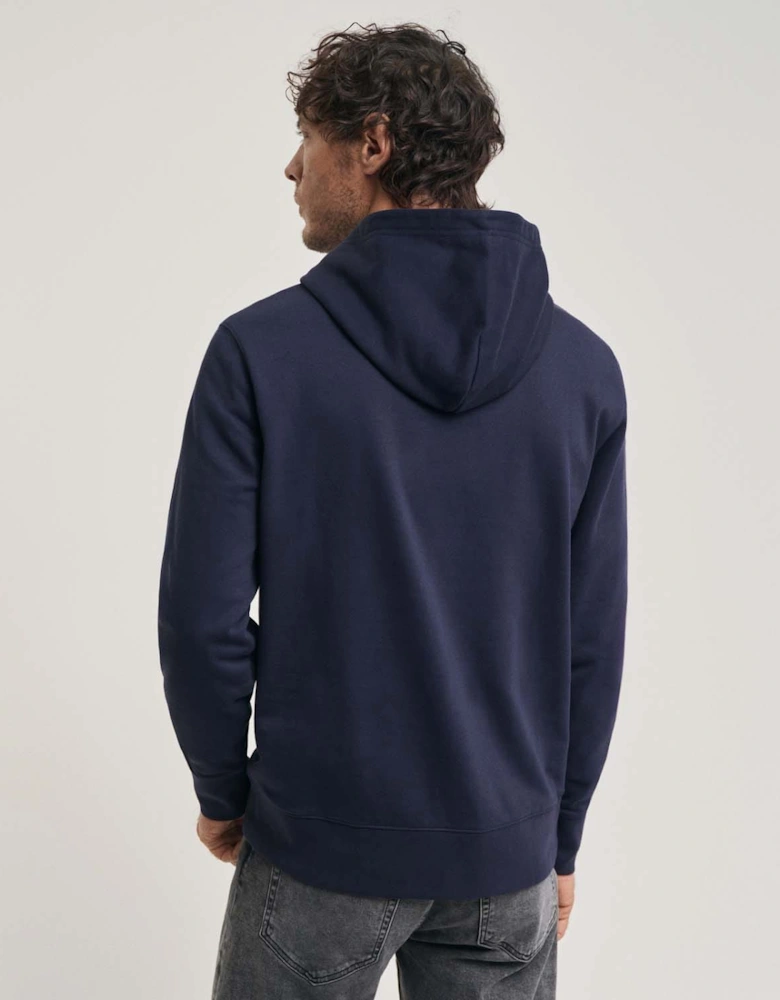 Embroidered Archive Shield Hoodie - Regular Emb Archive Shield Hoodie