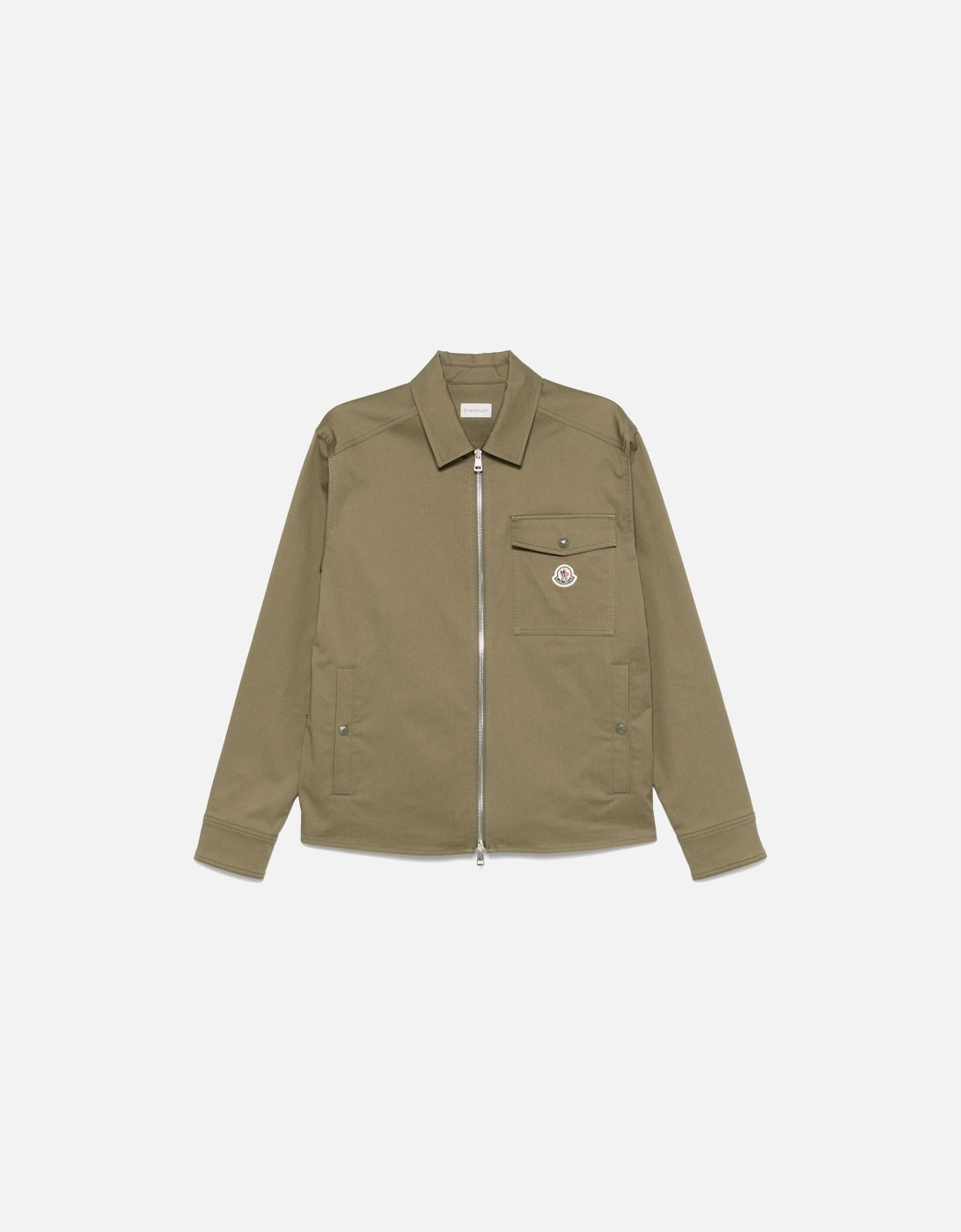 Archive Logo Zip Overshirt Khaki, 6 of 5