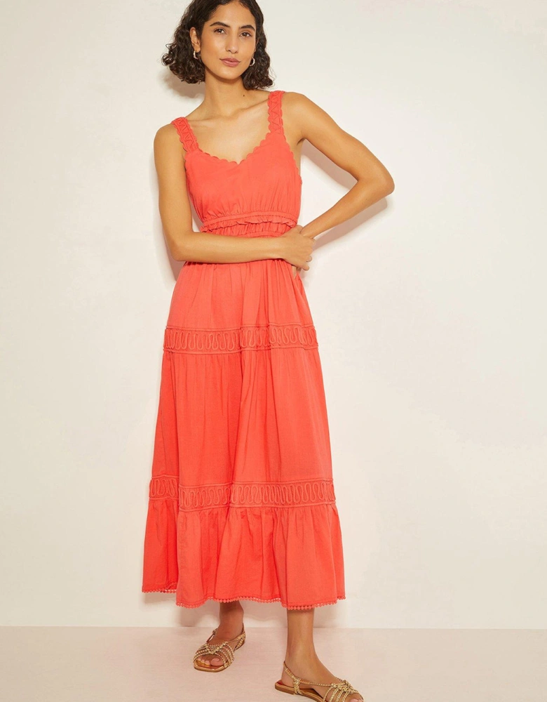 Sonya Maxi Dress - Pink