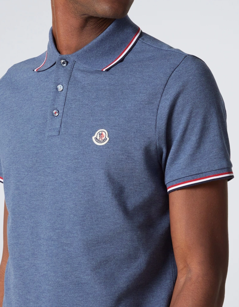 Classic Archive Logo Polo Blue