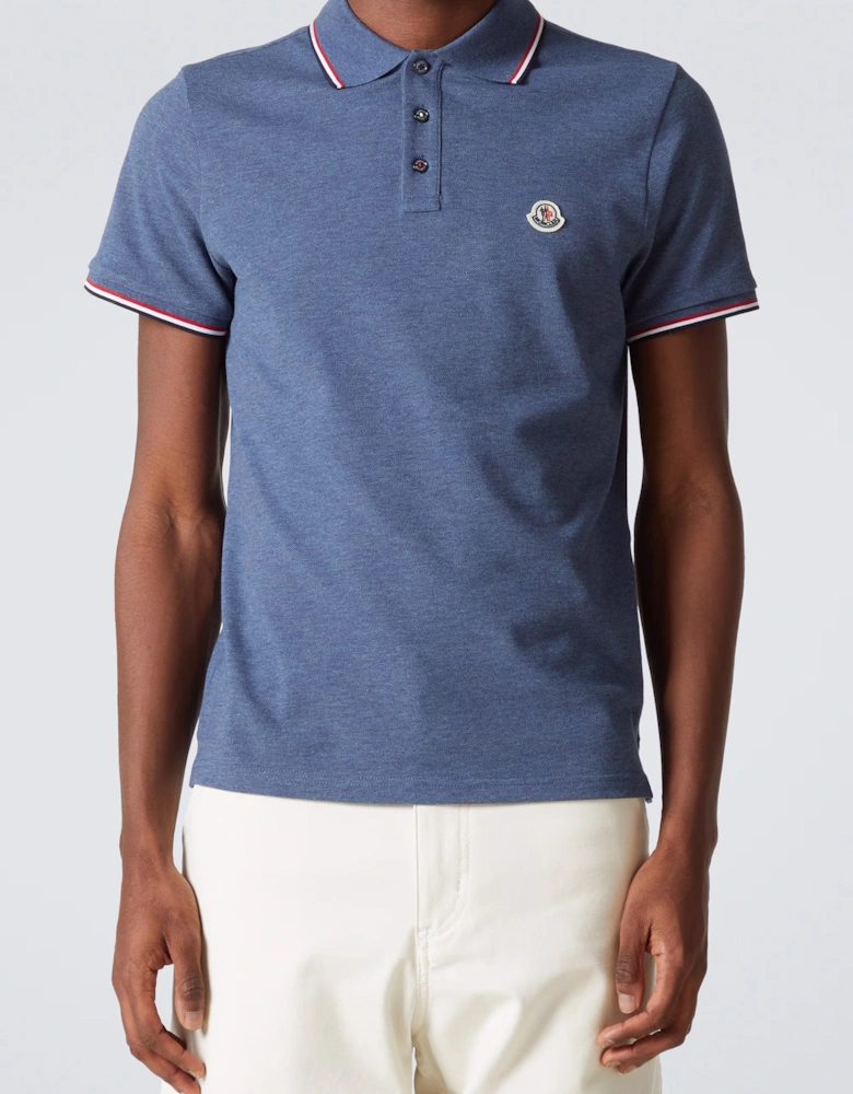 Classic Archive Logo Polo Blue