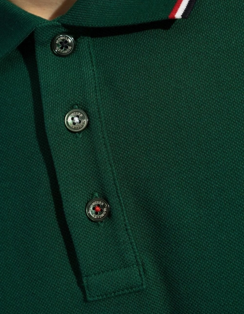 Classic Archive Logo Polo Green