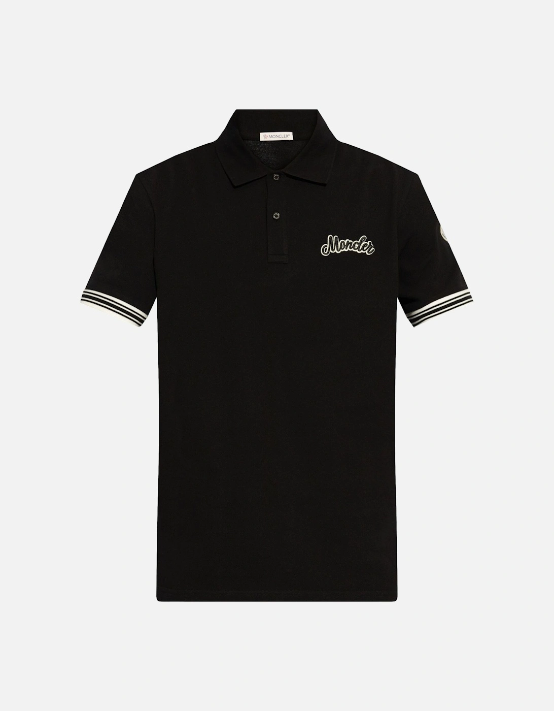 Branded Piquet Polo Black, 6 of 5