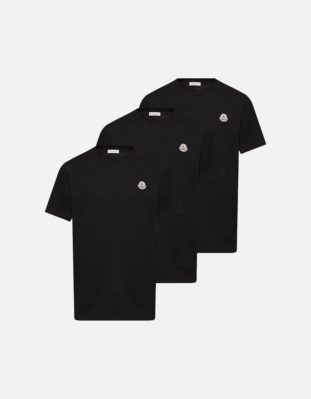 3 Pack Archive Logo T-Shirts Black, 6 of 5