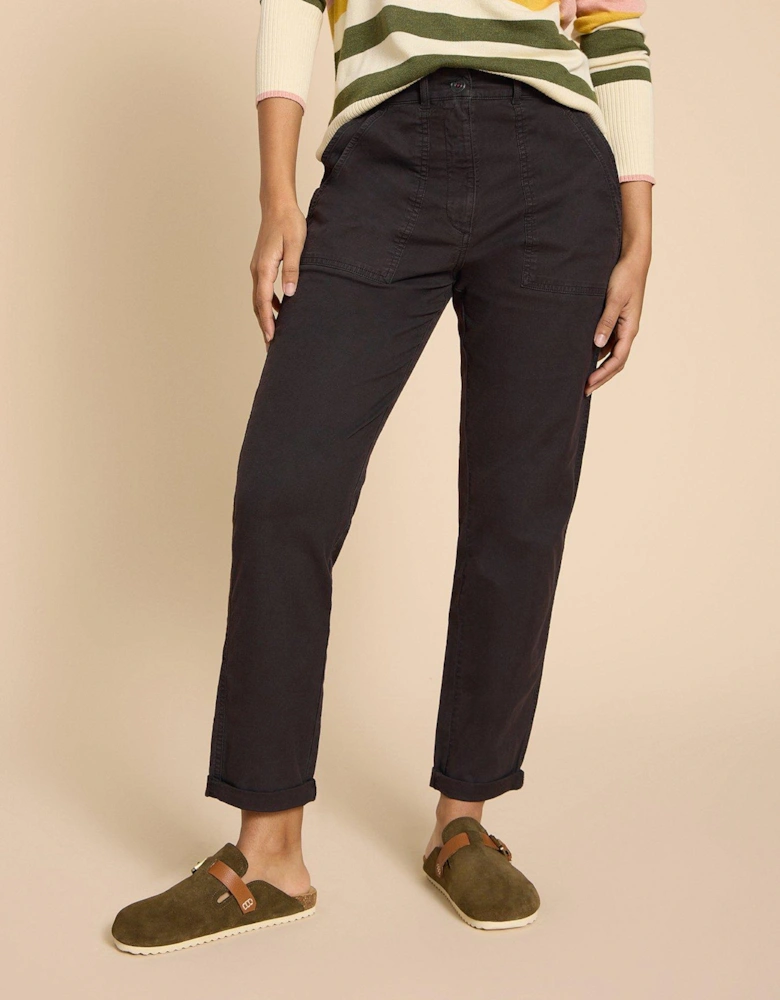 Twister Chino Trouser - Black