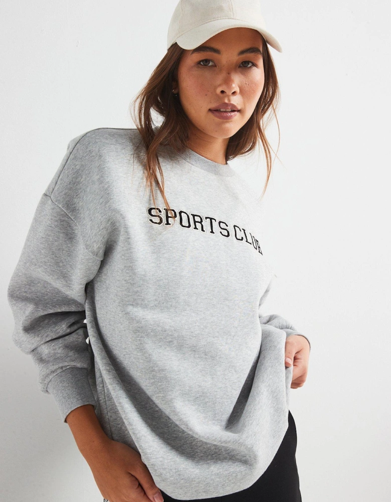 Graphic Sweat - Grey