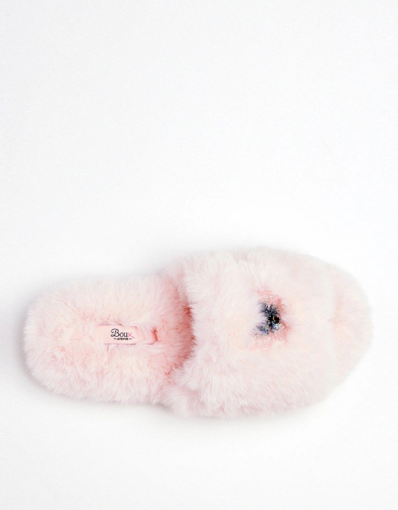 Butterfly Slider Slippers - Pink