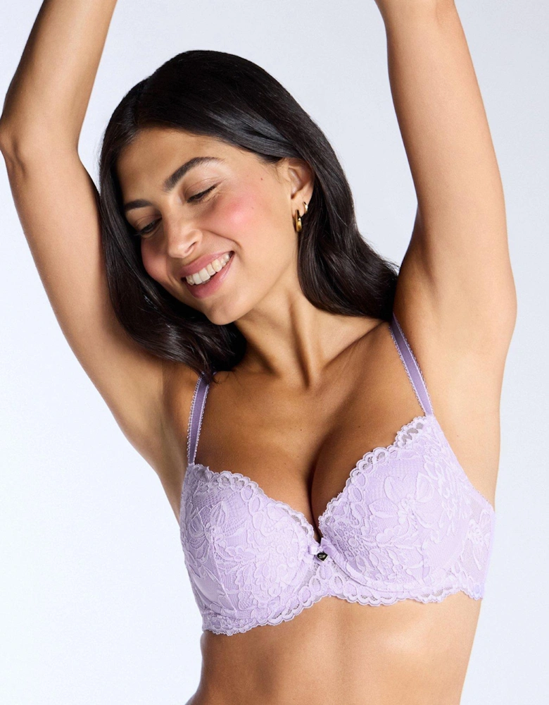 Billie Balconette Bra - Lavender