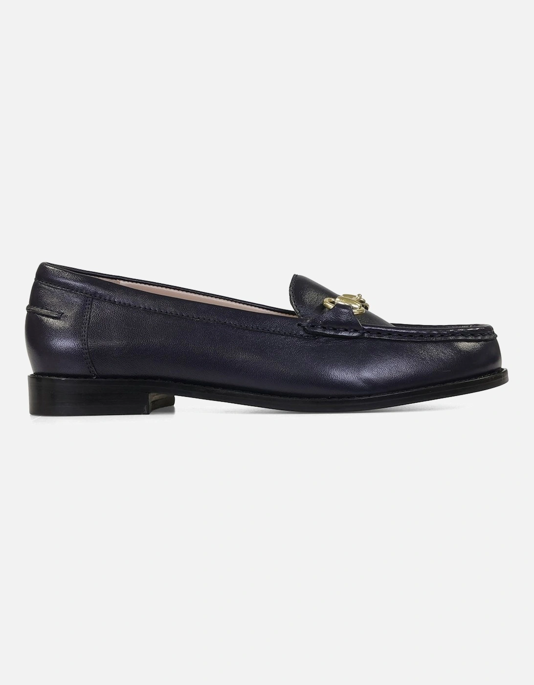 Luca Womens Leather Loafers, 4 of 3