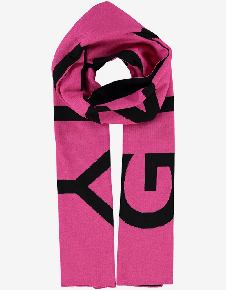 SCARF PINK BLACK