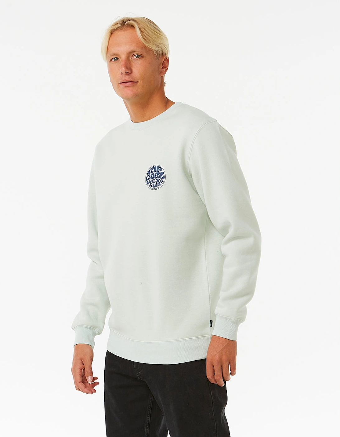 Rip Curl Mens Wetsuit Icon Crew Neck Sweatshirt