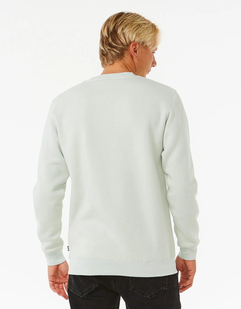 Rip Curl Mens Wetsuit Icon Crew Neck Sweatshirt