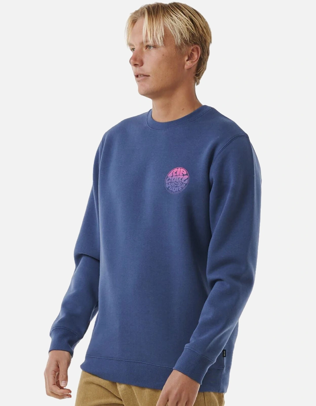 Rip Curl Mens Wetsuit Icon Crew Neck Sweatshirt