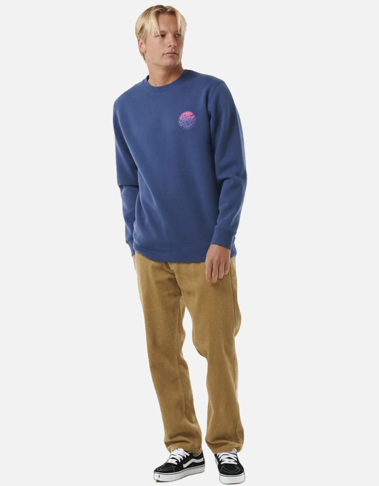 Rip Curl Mens Wetsuit Icon Crew Neck Sweatshirt