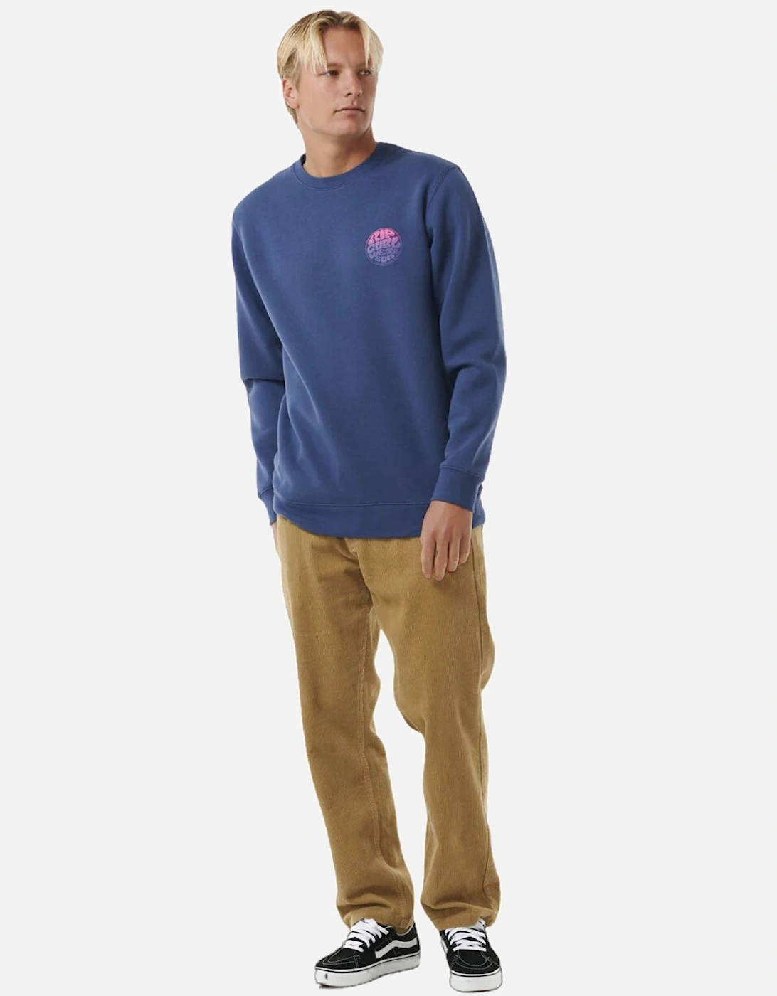 Rip Curl Mens Wetsuit Icon Crew Neck Sweatshirt