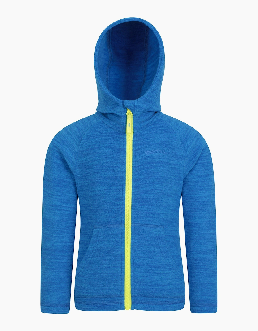 Mountain Warehouse Unisex Blue Childrens/ Snowdonia Ii Full Zip Hoodie - Size: 5 Years/6 Years Kids