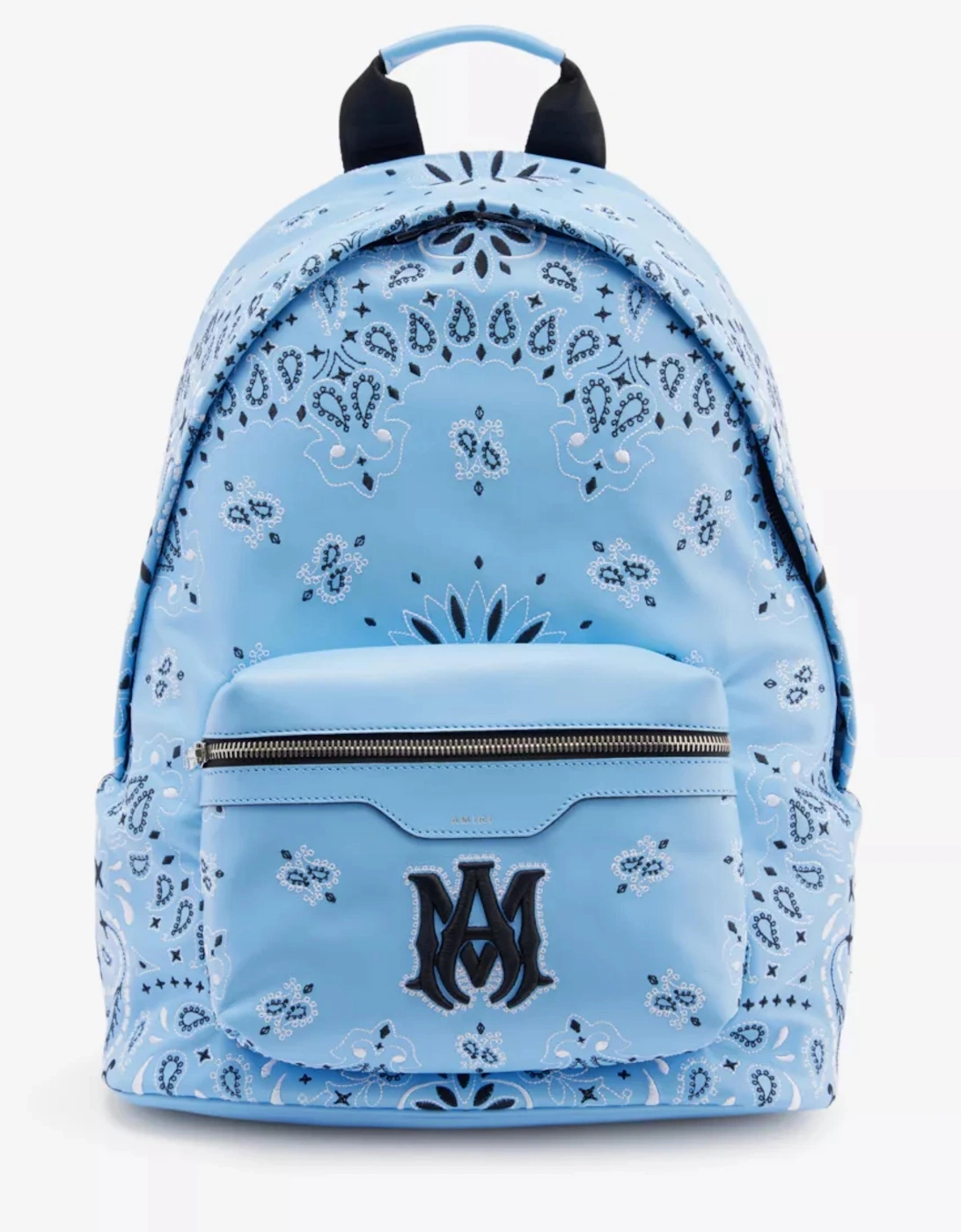AMIRI BANDANA LEATHER BACKPACK CAROLINA BLUE - Size: O/S