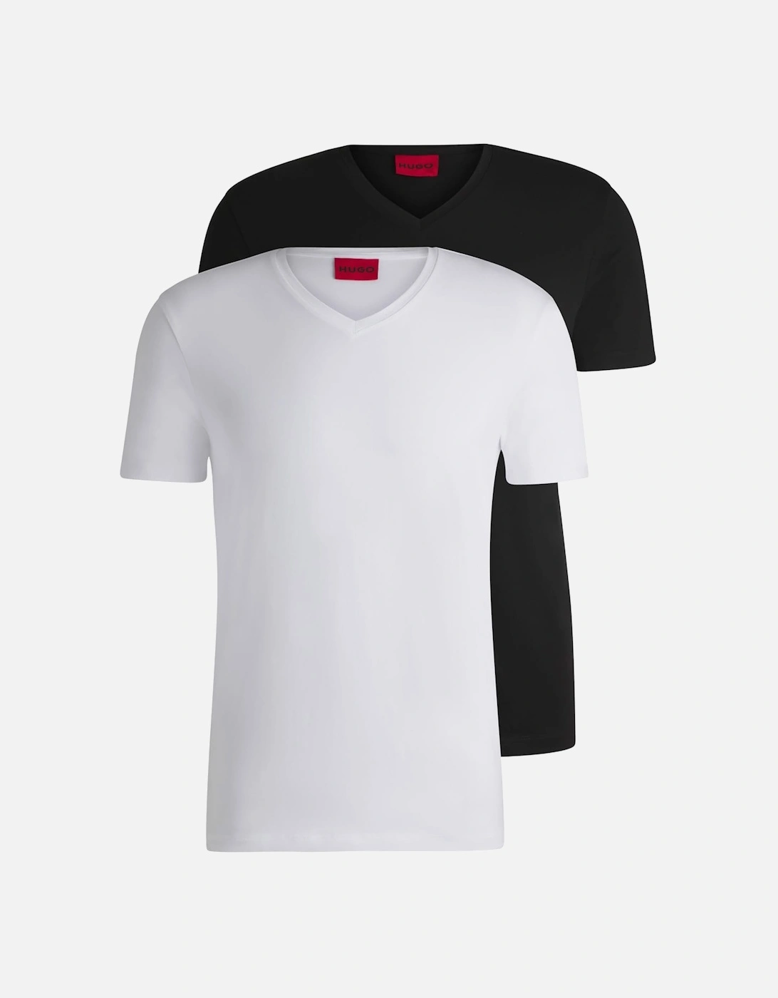 2 Pack of V-Neck T-Shirts, 4 of 3