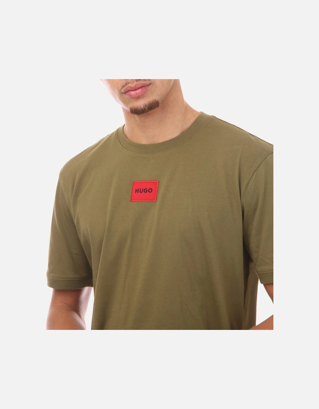 Red Logo Label T-Shirt