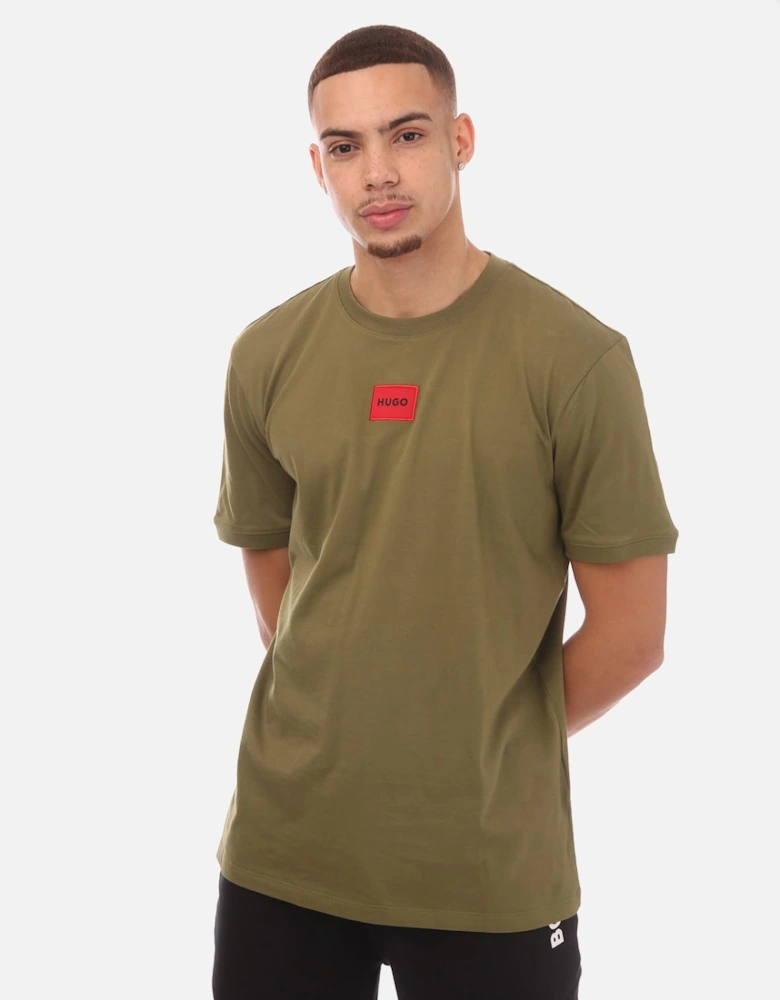 Red Logo Label T-Shirt